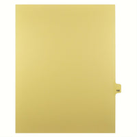 Mark Maker Legal Tabs - Letter Size - Buff - 1/25th cut - 25 tabs per package - 5 packages Pack - Number 192-Buff Single Tabs