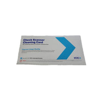 NSSCAN Check Scanner Cleaning Cards - 25 Pack-Designed to remove dust, ink and debris from the optical lens