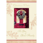 To You & Your Family, Wreath, 18 Pack-Printed on premium coated card stock