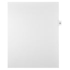 Mark Maker Legal Tabs - Letter Size - White - 1/15th cut - 25 tabs per package - 5 packages Pack - Number 170-White Single Tabs