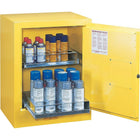 Justrite Sure-Grip Ex Aerosol Can Benchtop Cabinet, 24 Aerosol Cans, 21" x 18" x 27"-Fits virtually anywhere