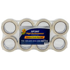 Duck Brand HP260 Crystal Clear High Performance Packing Tape - 48 mm x 54.8m - 3.1-mil - 8 Pack-3.1-mil super high performance crystal clear to the core packaging tape