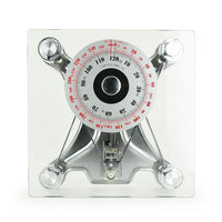 BIOS Living Mechanical Personal Scale, Clear (SC424)-Mechanical Personal Scales with a 6 3/4" dial