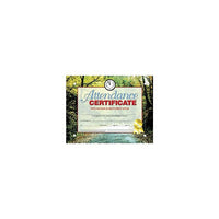 Flipside Red Border Attendance Certificate, 8 1/2" x 11", 90 Pack-Dimensions: 8 1/2"L x 11"W