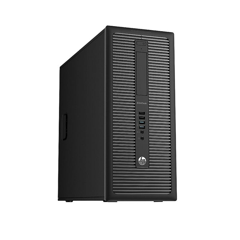 HP Refurbished ELITEDESK 800 G1 Tower Desktop Computer, 3.4 GHz