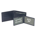 Roots Men's Leather Slimfold RFID Wallet with Removable Passcase - Navy-6