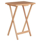 Winsome Alex 2-Piece Snack Table Set, Natural Finish (42290)-Ships in 1 box