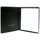 Ashlin RAFERTY Bifold Writing Case with Notepad, Black-Large slash pocket to store additional documents.
