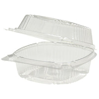 Pactiv Smart Lock Sandwich Hinged Container, 500 Pack-Clear