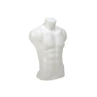 Eddie's Endurable Male Top - 17-1/2" W x 24" H x 8" thick - White-Plastic