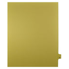 Mark Maker Legal Exhibit Index Tab Buff Single Tabs, 1/25th Cut, Letter Size, No Holes, Number 72, 25 Pack-Buff Single Tabs, 1/25th Cut