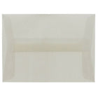 JAM Paper 4bar A1 Envelopes, 3.63 x 5 1/8, Translucent Vellum Platinum, 250 Pack (1591590H)-Platinum translucent envelope