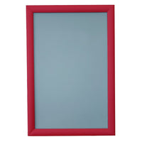 Eddie's Hang-Up Display Ltd. Snap Frame Poster Holders - Red Aluminum - 11" x 17" - 5 Pack-Snap frame aluminum poster holder