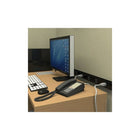 GO ON 9-Outlet Metal Power Bar - 6ft - Black-Rugged metal housing