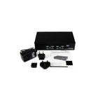 StarTech 4 Port USB DisplayPort KVM Switch with Audio-USB peripheral sharing using the integrated hub eliminates the expense of duplicate devices (printers, scanners, etc.)