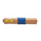 Premium Tone Okidata 46508701 Compatible Toner Cartdridge - Yellow-Dimensions: 12" L x 2" W x 2" H