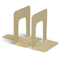 Charles Leonard 9" Bookends, Tan, 2 Pack (CHL87945)-Tan