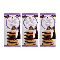 Grandma Wild's Milk Chocolate Half Coated Viennese Biscuits - 150g - 3 Pack-Suitable for vegetarians
