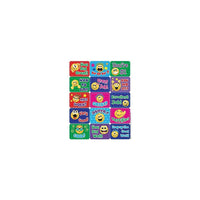 Eureka Stickers, Emoticons Success, 1440 Pack (EU-658404)-Size: 1 3/8"(L) x 1"(W) each sticker