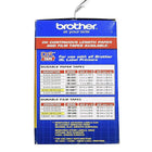 Brother Continuous Length Paper Tape - Black on White (DK2210)-Black on White
