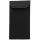 JAM Paper #7 Coin Envelopes, 3.5" x 6.5", Black, #7 coin, 3 1/2" x 6 1/2, 50 Pack (351027549i)-Coin size envelopes