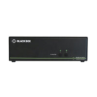 Black Box Ss2P-Dh-Dvi-U Secure Kvm Switch, Dh, 2-Port, DVI-I USB-KVM Switch