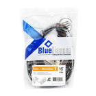 BlueDiamond 3-Outlet - 3-Prong Extension Cord - 15ft (80079)-UL listed, rated to 60-degreeC, 300V, 16AWG