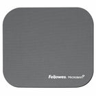 Fellowes Mouse Pad with Microban - Graphite-Microban antimicrobial protection keeps product cleaner