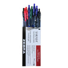 Zebra Sarasa Gel Pens Retractable – 0.7 mm – Assorted – 10 Pack-Smooth-flowing gel ink for effortless writing