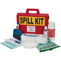 Zenith Safety Mercury Spill Kit, Hazmat, Case, 50 Ml Absorbancy-Absorption Capacity: 50 ml