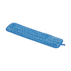 Rubbermaid Commercial HYGEN 18" Microfiber Mop Pad - Blue-20.5" L x 5.7"W