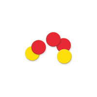 Dowling Magnets Magnetic Two-Colour Counters, 200 Pack (DO-732190)-Magnetic Counters