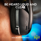 Logitech G435 LIGHTSPEED Bluetooth Wireless Gaming Headset, Compatible with Dolby Atmos, PC, PS4, PS5, Mobile - Black-Long battery life: No need to stop the game to recharge thanks to G435's 18 hours of battery life, allowing you to keep playing, talking to friends, and listening to music all day