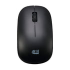 Adesso WKB-1100CB Wireless Spill Resistant Mini Keyboard & Mouse Combo-Enhanced Optical Sensor tracks accurately and precisely on different surfaces, like marble, wood and leather surfaces