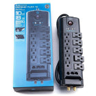 BlueDiamond Defend Flex 10 Outlet Surge Protector, 8' Cord, (S9PA03CUCY)-Integrated cord management design to avoid cable mess