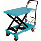 Kleton Heavy-Duty Hydraulic Scissor Lift Table, 32" L x 19-3/4" W, Steel, 600 Lbs. Capacity-Capacity: 600 lbs.