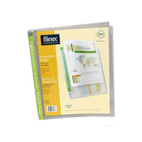 Filemode Presentation Binder, Clear, 1" Ring, 6 Pack-Colour: Clear
