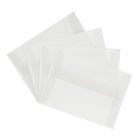 JAM Paper 4bar A1 Envelopes, 3.63 x 5 1/8, Translucent Vellum Clear, 250 Pack (900797921H)-Envelope Size: 3.63" x 5.13"