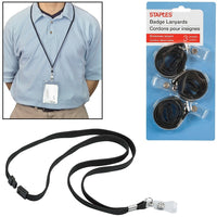 Staples Lanyards with Breakaway Clasp, 3 Pack-Lanyards