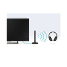 Sony WHRF400 Wireless Home Theater Headphones - Black-Whether it’s a streaming binge or a movie marathon, these soft and comfortable headphones are optimized for long listening
