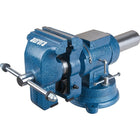 Aurora Tools Multi-Purpose Bench Vise, 5" Jaw Width, 3-1/10" Throat Depth-Jaw Opening 5-1/2"
