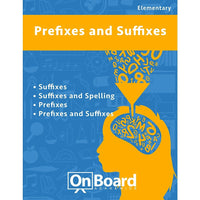 eBook: Prefixes and Suffixes for Elementary Students , 4 Topics (PDF version, 1-User Download), ISBN 9781630960292-Prefixes and Suffixes for elementary students includes multiple topics that introduce your student to prefixes and suffixes. This book includes engaging activities and an assessment for each topic.