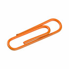JAM Paper Colored Standard 1" Paper Clips - Orange - 2 Packs of 100-These colorful paperclips are great for organizing papers at home, school, or the office