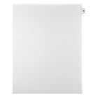 Mark Maker Legal Tabs - Letter Size - White - 1/15th cut - 25 tabs per package - 5 packages Pack - Number 76-White Single Tabs