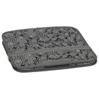 Merangue Collapsible File Storage Bin - Single Compartment - Black Paisley-Folds flat for easy storage when not in use
