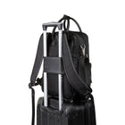 Bugatti Moretti Collection Backpack Nylon - Black (BKP2167BU-BLACK)-Organizational zippered front pockets