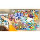 eeBoo Planet Earth Puzzle - 100 Pieces-Sustainably sourced: 90% recycled materials, printed with vegetable-based inks