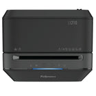 Fellowes Powershred LX210 16-Sheet Micro-Cut Shredder, Black-Shreds at 7 feet per minute with a 16 sheet capacity
