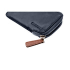Champs Leather RFID Zip Case Wallet - Navy-Holds multiple cards. Carry all your credit, debit, gift cards and IDs without the worry of leaving an important card behind.