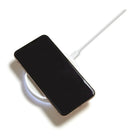 NXT Technologies Qi Wireless Charger - White-Sold with a 6' colour matched Micro-USB braided cable
